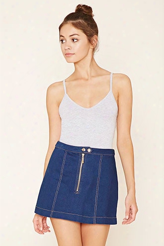 Stretch Knit V-neck Cami