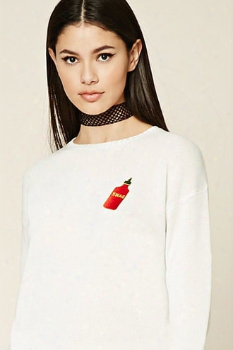 Swag Patch Graphic Sweater