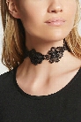 Oversized Floral Crochet Choker