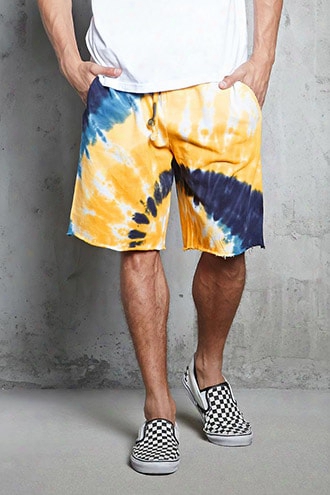 Tie-dye French Terry Shorts