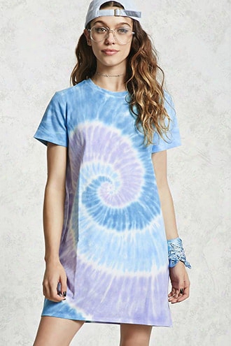 Tie-dye T-shirt Dress