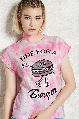 Time For A Burger Graphic Tee