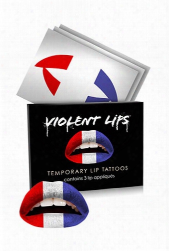 Violent Lips Red, White & Blue