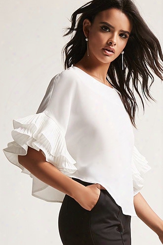 12x12 Ruffle Dolman Top