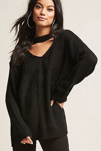 Cable Knit Sweater-knit Top