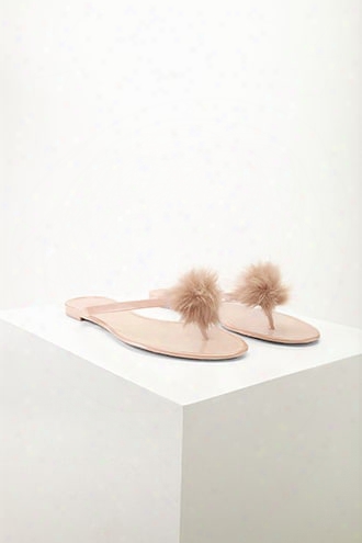 Dizzy Pom Pom Jelly Sandals