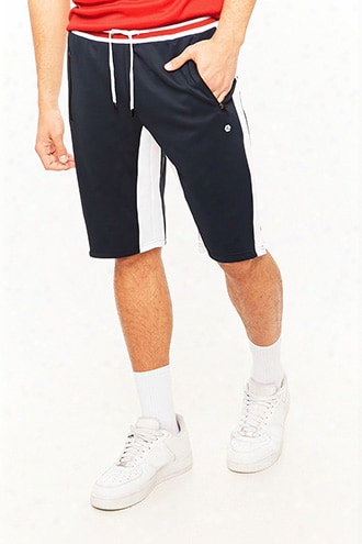 Elbow Grease Athletics Varsity-striped Shorts