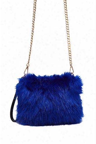 Faux Fur Crossbody