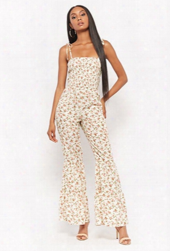 Floral Flare Jumpsuit