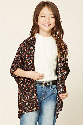 Girls Floral Kimono (kids)