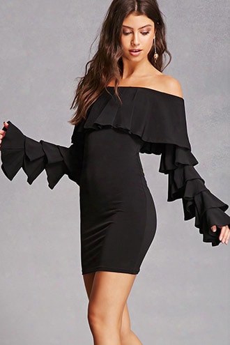 Kikiriki Tiered Ruffle Dress