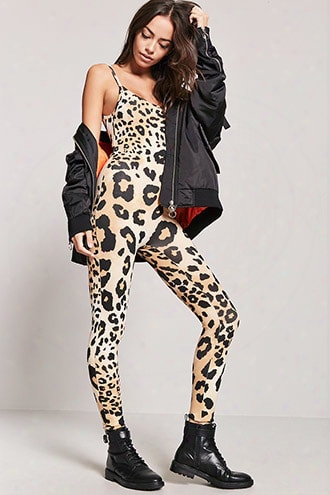 Leopard Print Jumpsuit