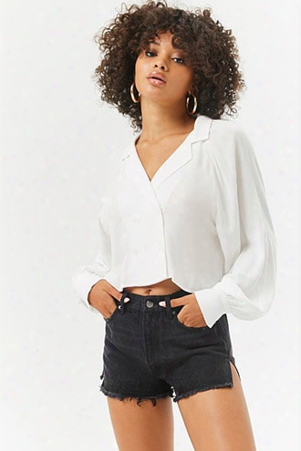 Long Sleeve Button-down Top