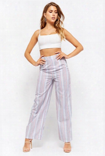 Multicolor Striped Pants