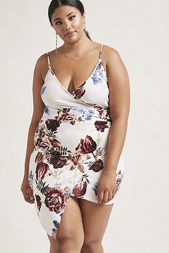 Plus Bigness Floral Cami Dress