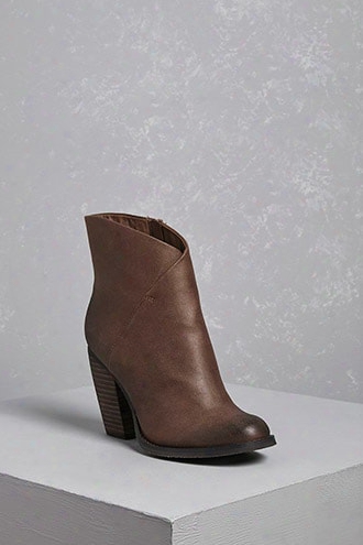 Sbicca Faux Leather Heel Boots