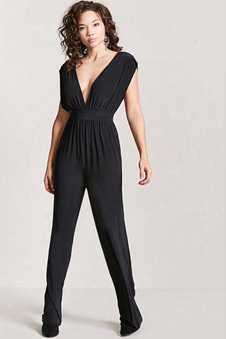 Sheeny Surplice Jumpsuit