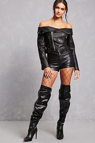 Slouchy Over-the-knee Boots