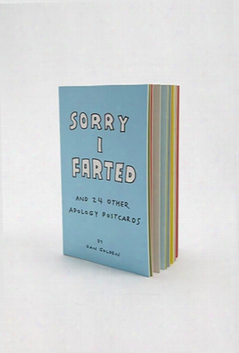 Sorry I Farted And 24 Other Apology Cards By Dan Golden