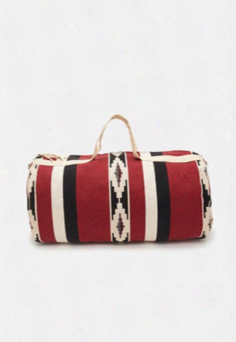 Southwestern-patterned Duffle Bag