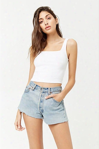 Square-neck Crop Top