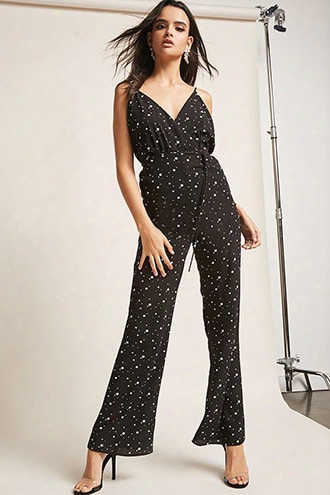 Star Surplice Jumpsuit