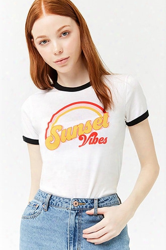 Sunset Vibes Ringer Tee