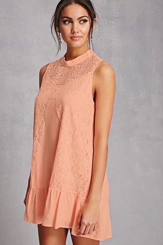 Tassels N Lace Crochet Dress