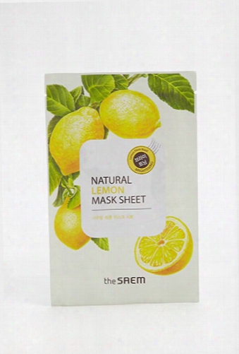 The Saem Natural Lemon Mask Sheet