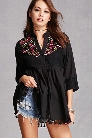 Floral Embroidered Tunic