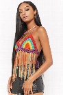 Fringe Crochet Halter Top