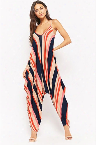 Variegated Striped Jumpsuit