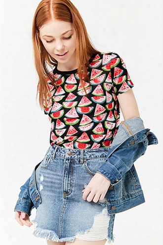 Watermelon Print Tee