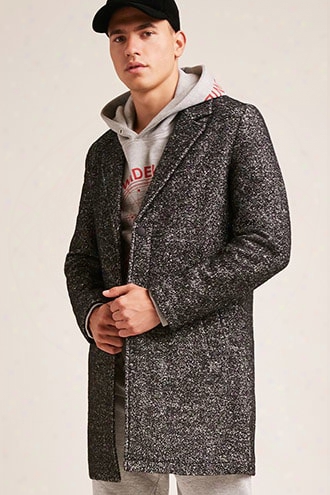 Woolen Marled Peacoat