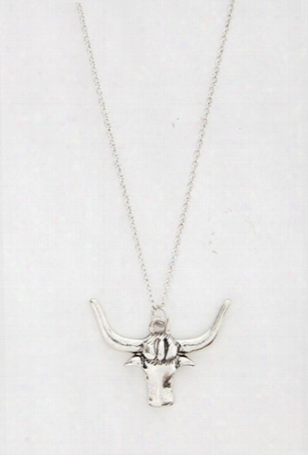 Bull Pendant Necklace