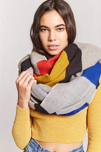 Colorblocked Oblong Scarf