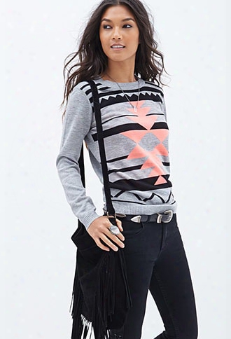 Cozy Southwestern Pattern Sweater