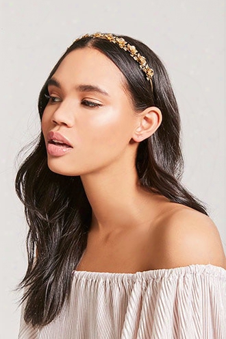 Etched Flower Headband