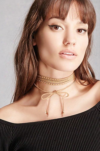 Ettika Studded Wrap Choker