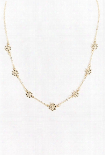 Flower Charm Necklace