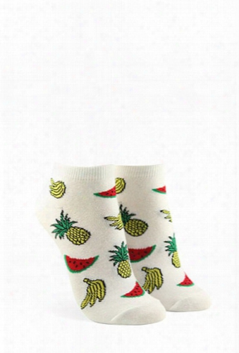 Fruit Graphic Ankle Socks