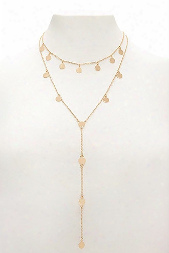 Layered Disc Necklace