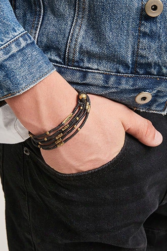 Men Ebb And Flow Beaded Bracelet