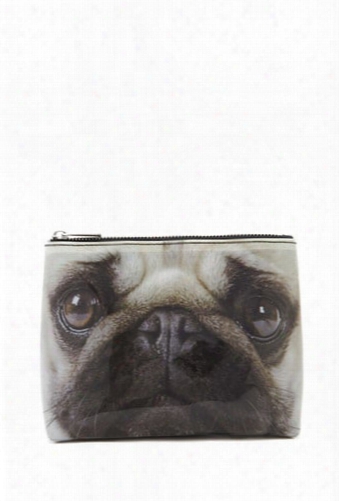 Pug Face Makeup Bag