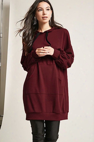 Ruched French Terry Dress