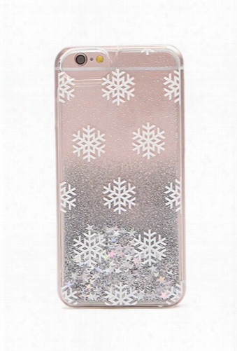 Snowflake Waterfall Case For Iphone 6/6s/7