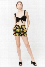 High-Rise Floral Shorts