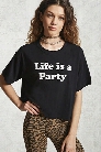 Life Is A Party Graphic Tee