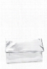 Metallic Fold-Over Clutch