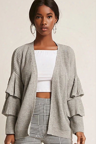 Tier-sleeve Cardigan